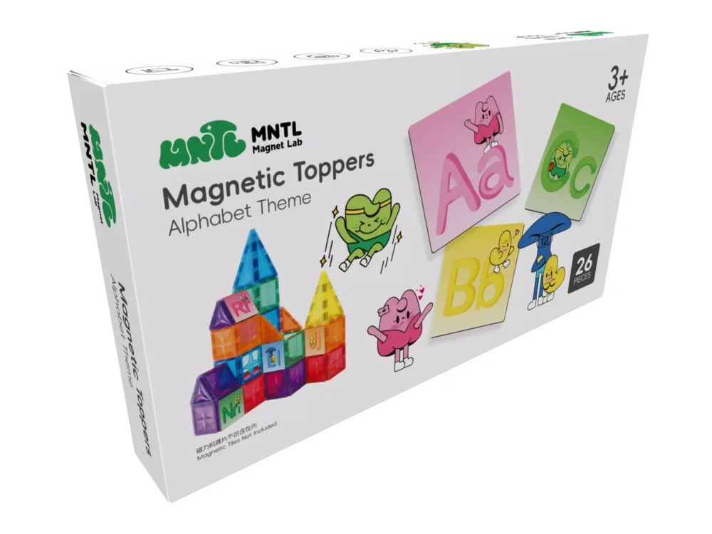 Magnetic Toppers – Alphabets Series (26pcs)