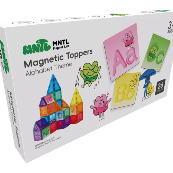 Magnetic Toppers – Alphabets Series (26pcs)