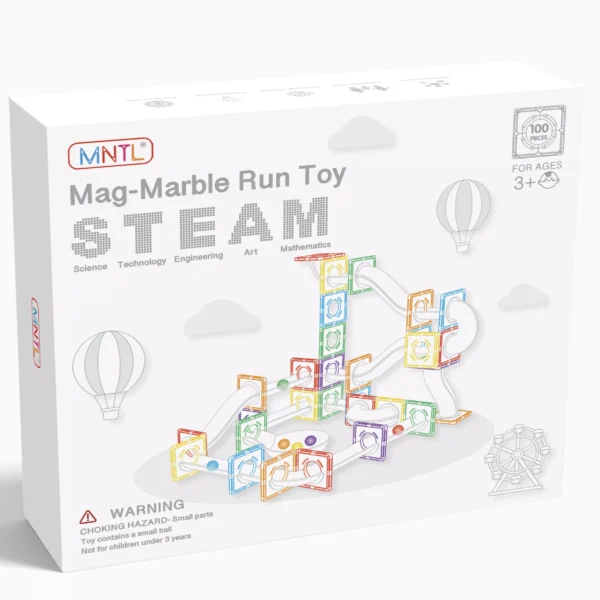 Magnetic Ball Run - Transparent Tubes (100pcs)