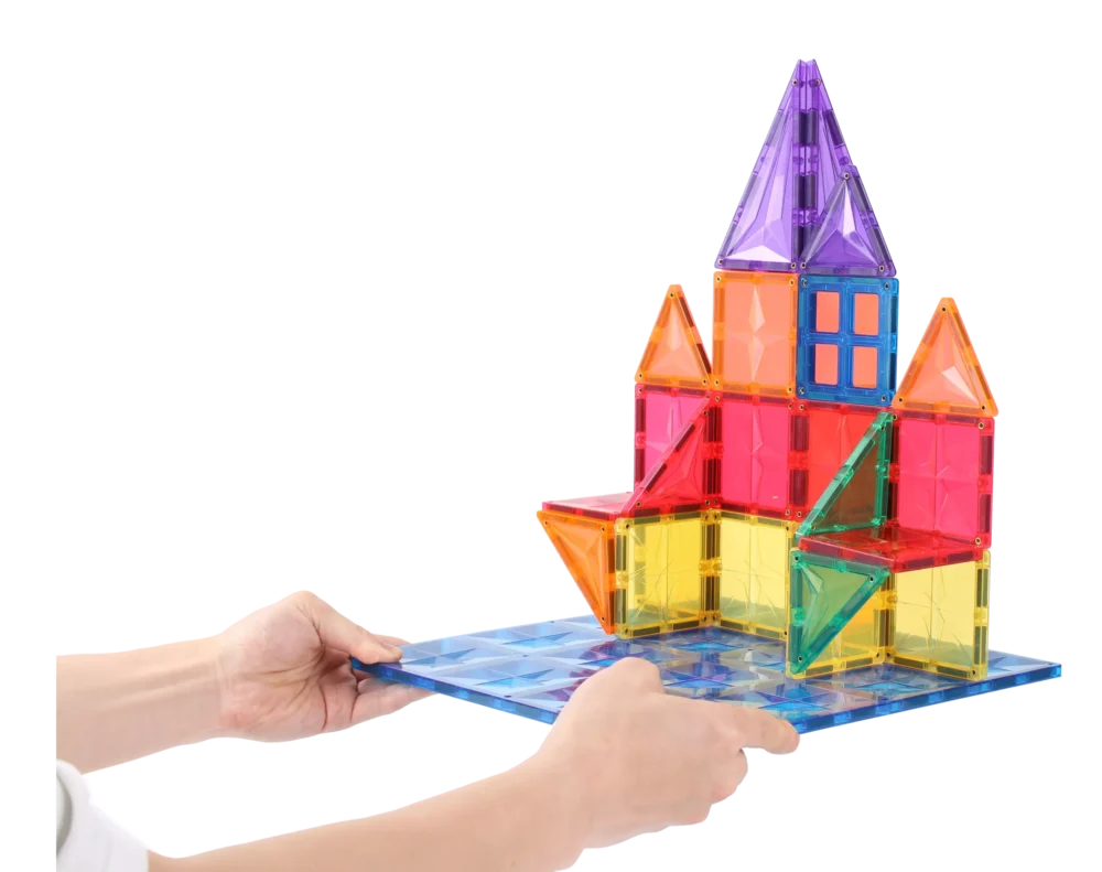 Big Square Plates (2 Pcs) - Transparent - Image 3