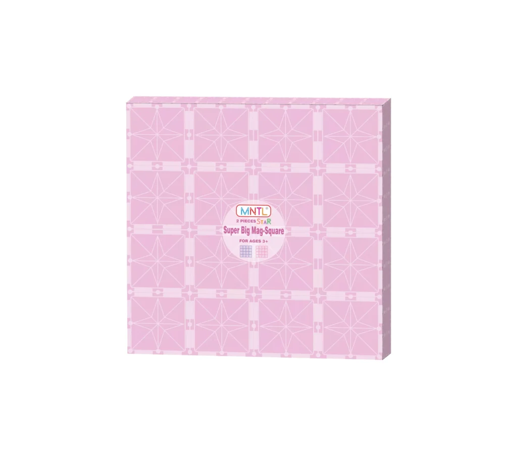 Big Square Plates (2 Pcs) - Transparent