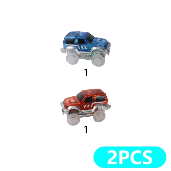 Mag Cars For Magnetic Car Track (2Pcs)