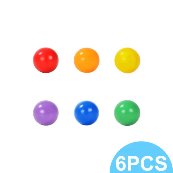 Wooden Balls For Ball Run (6 Pcs)