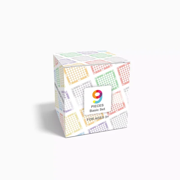 Brick Tiles (9Pcs) Magnetic Tiles - LEGO Compatible