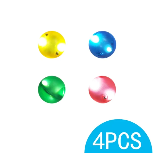 Light Balls For Magnetic Ball Run (4 Pcs)