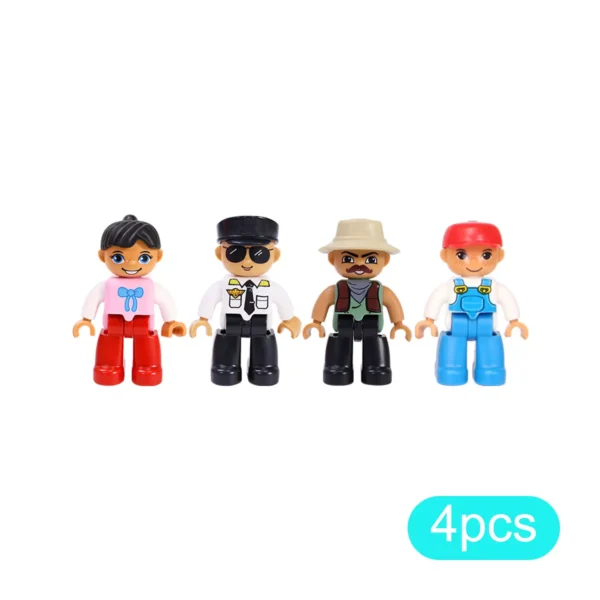 Magnetic Characters - 4Pcs